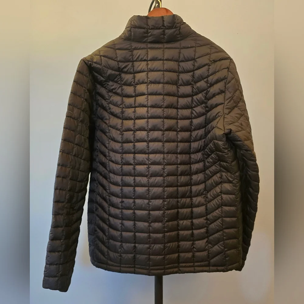 Ben Sherman Men's British Trendy Cool Black Quilted Puffer Jacket( Size:large )